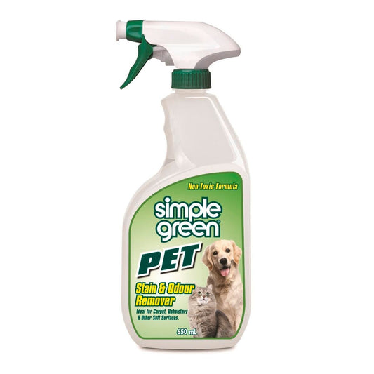 Simple Green Pet Stain And Odour Remover 650ml RTU Spray Non-Hazardous - Auzzistore