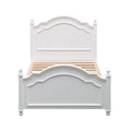 Moran Cassis Double Bed With Encasement And Slats White