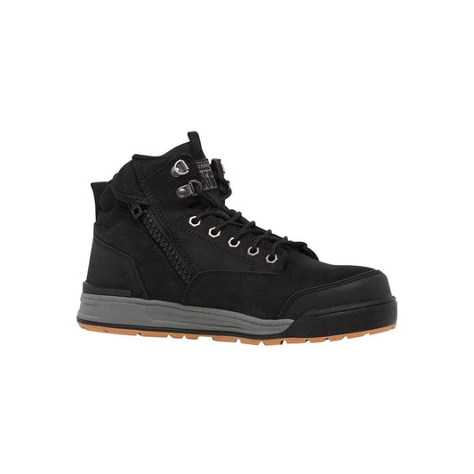 Hard Yakka 3056 Safety Boot Size 7 - Black - Steel Toe - Heat Resistant - Slip Resistant