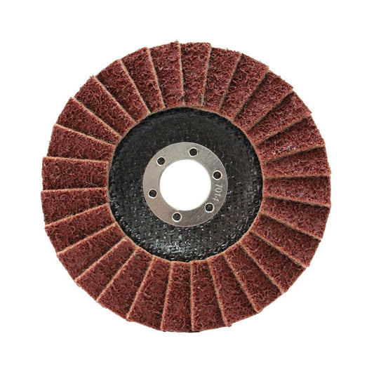 Josco 125mm Medium Poly Flap Disc - Synthetic - Rust Removal - Durable - Auzzistore