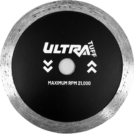Ultra Tuff Diamond Blade - Continuous Rim - 76mm - For Tiles & Ceramics – view 2 - Auzzistore