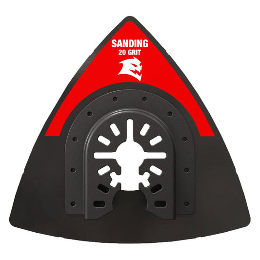 Diablo 90mm 20 Grit Carbide Grit Multi Tool Sanding Plate - Aggressive Removal – view 2 - Auzzistore