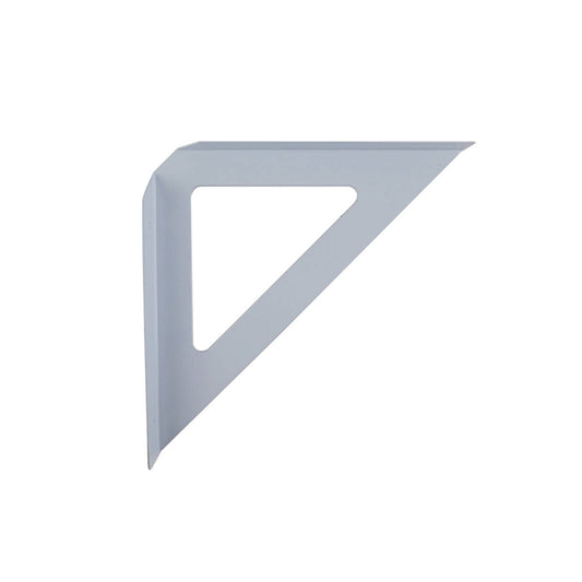 Carinya Triangle Stayed Bracket 190mm White Steel 100kg Capacity – view 2 - Auzzistore