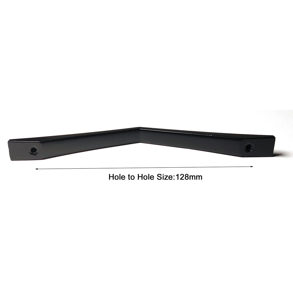 128MM Black Zinc Alloy Kitchen Nickel Door Cabinet Drawer Handle Pulls | Auzzi Store