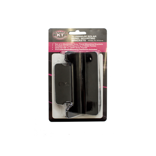 Kt Solar Mounting Brackets 4 Pack - 8mm T-Bolt Hole - 101mm x 66mm x 43mm - Durable Weather Resistant – view 2 - Auzzistore