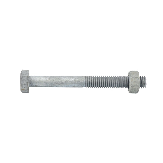 Zenith Hot Dip Galvanised Hex Head Bolts and Nuts M8 x 75mm 25 Pack – view 2 - Auzzistore