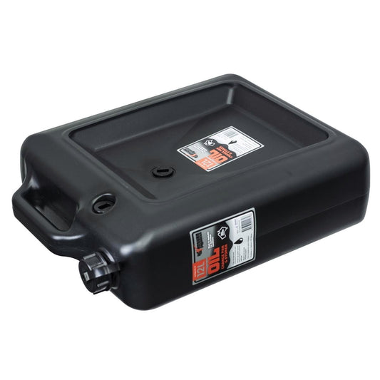 Adventure 12L Oil Change Pan and Storer - Black - 12L Capacity - Auzzistore