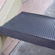Ideal Diy Floors Black Rubber Stair Tread 25x75cm Flexible Grip