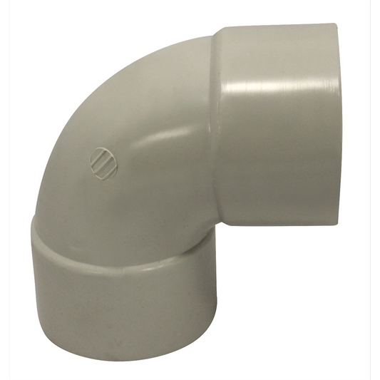 Holman 80mm PVC Plain Bend - 85 Degree - UPVC - Sewer Vent Use - Auzzistore