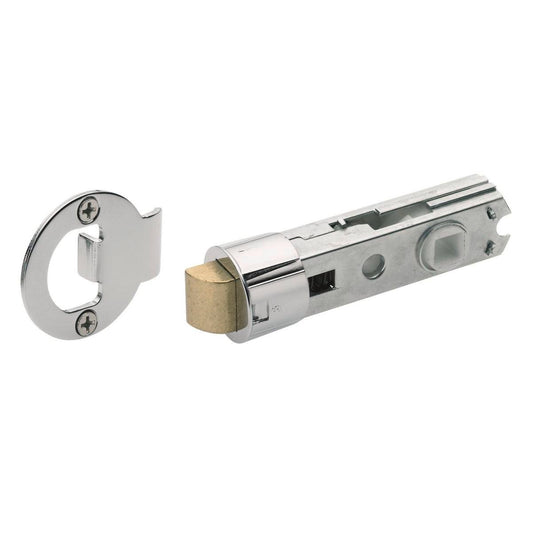 Gainsborough Tubular Latch 60mm Zinc Bright Chrome Easy Installation
