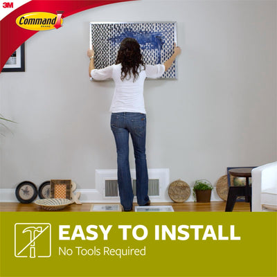 Command Jumbo Metal Picture Hanger - 1pk - Damage-Free - 3.6kg Capacity