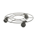 Eden Pot Plant Trolley - 25cm - Wire - Safety Locking Brake