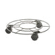 Eden Pot Plant Trolley - 25cm - Wire - Safety Locking Brake