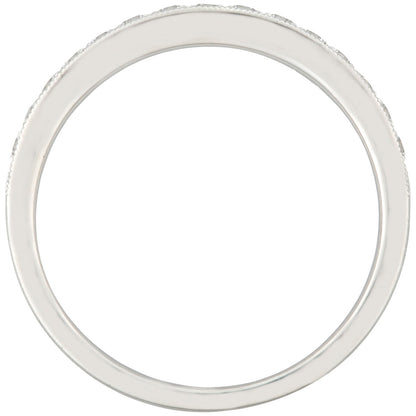 Platinum 0.25ctw Round Diamond Anniversary Band
