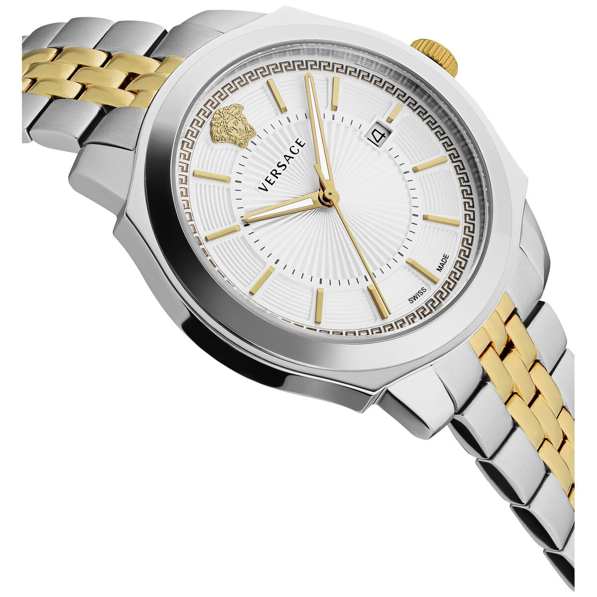 Versace Men's Icon Classic Two Tone Medusa Watch VEV900419