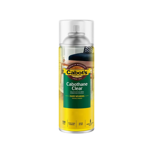 Cabot Cabothane 300g Oil Based Satin Varnish Aerosol Durable Finish - Auzzistore
