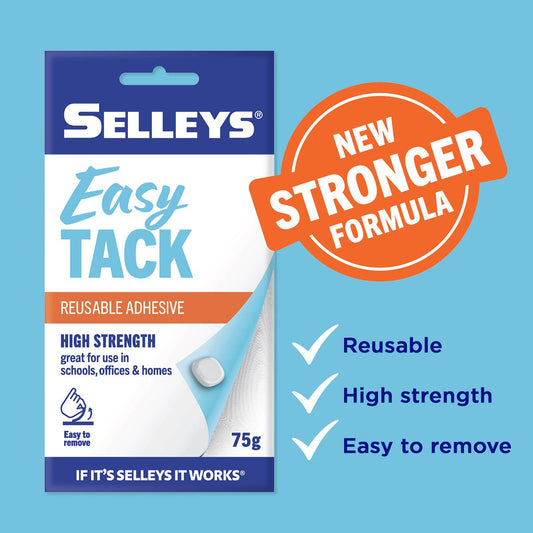 Selleys Easy Tack - 75g - Multi-Purpose Adhesive - Reusable – view 2 - Auzzistore