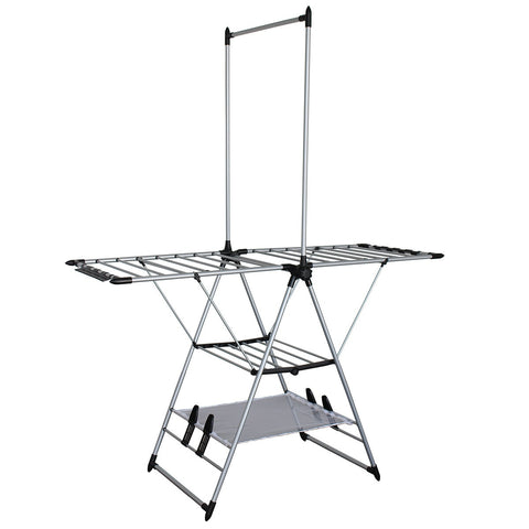Mesa Gullwing Deluxe Clothes Drying Rack With Mesh Shelf - Auzzistore