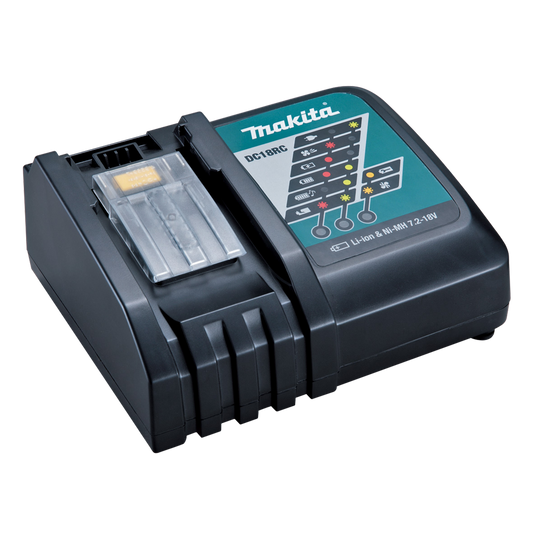 Makita 18V Rapid Optimum Battery Charger - 0.5kg Plastic - Fast Charging - Auzzistore