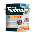Taubmans 4L Neutral Low Sheen All Weather Exterior Paint - Mould Resistant - Fast Drying