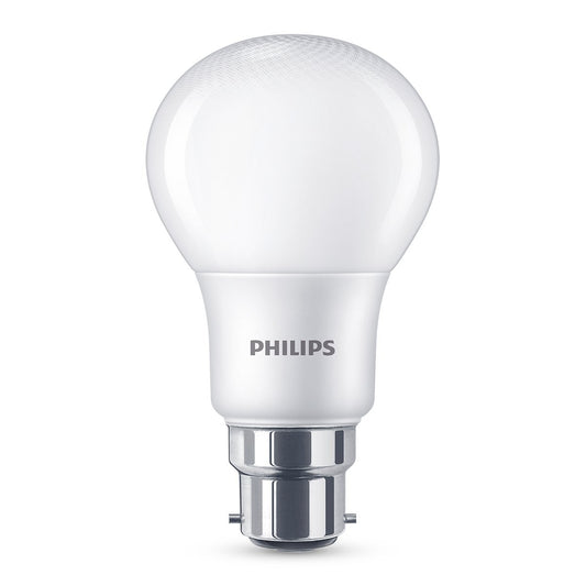 Philips A60 B22 LED Globe 700lm Cool Daylight 6W 2 Pack 61mm x 109mm – view 2