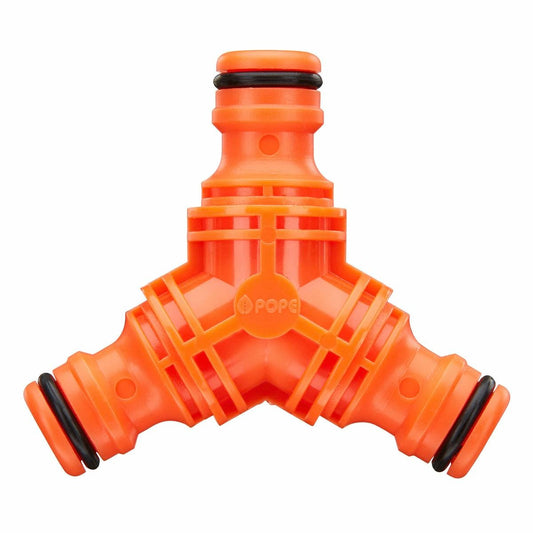 Pope 3 Way Coupler - 12mm - Plastic - Outdoor Use - Auzzistore