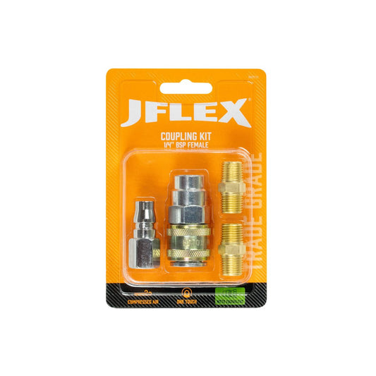 Jflex 3/8" Hose Tail Coupling Kit - Nitto Equivalent - Durable - High Airflow – view 2 - Auzzistore