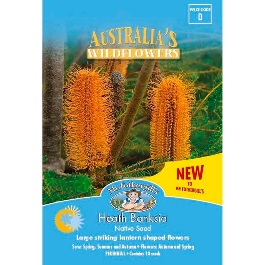Mr Fothergill Wildflower Seeds - 10 Pack - Seed - Bird Attracting