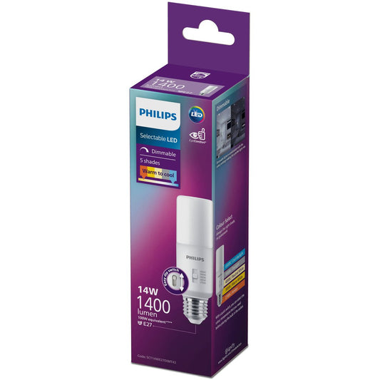 Philips Stick E27 LED Globe 14W 1400lm Dimmable 5CCT EyeComfort - Auzzistore
