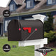 Rust Oleum 340g Spray Paint - Black Flat - Custom Spray 5 in 1 - Rust Protection