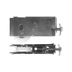 Rolltrak Adjustable Steel Carriage - 76mm x 39mm - Steel - Acetal Roller