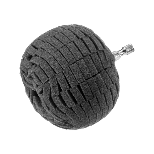 Ryobi 75mm Perforated Drill Polishing Ball - High-Density Foam - Durable Cleaning – view 2