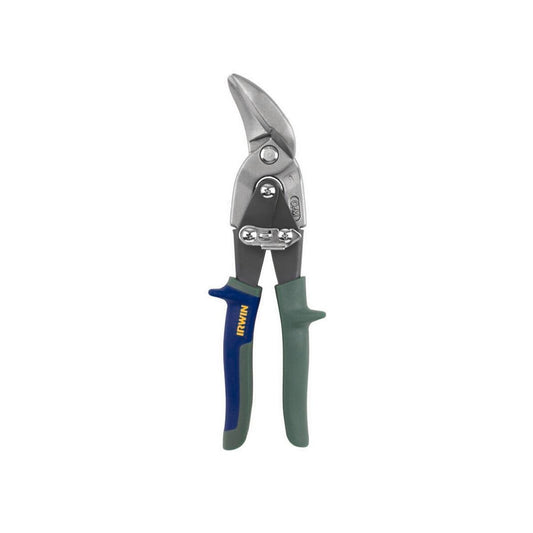 Irwin Right Cut Snips - Offset - 33mm Steel - Durable Comfort Handle - Auzzistore