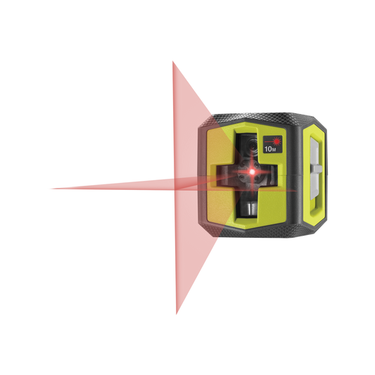 Ryobi 10m Red Cross Line Laser - Self-Levelling - Accurate Alignment – view 2 - Auzzistore