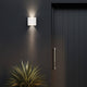 Brilliant 8W White Binley Up Down Wall Light - Energy Efficient - IP44 Rated