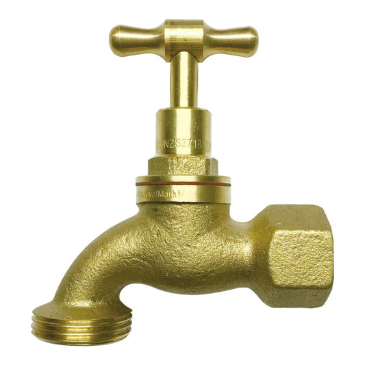 Kinetic Brass Female Garden Tap - 20mm - Lead Free - Leak Proof - Auzzistore