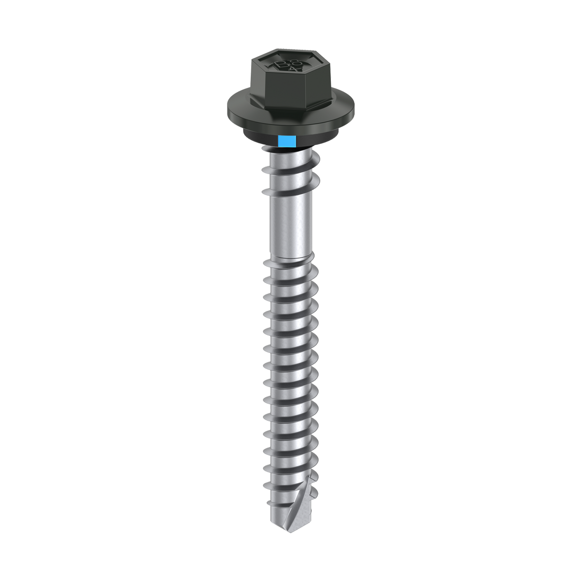 Bremick Vortex Plus Roofing Screw 6.2 x 50mm - Hex B8 Coating - Box of ...