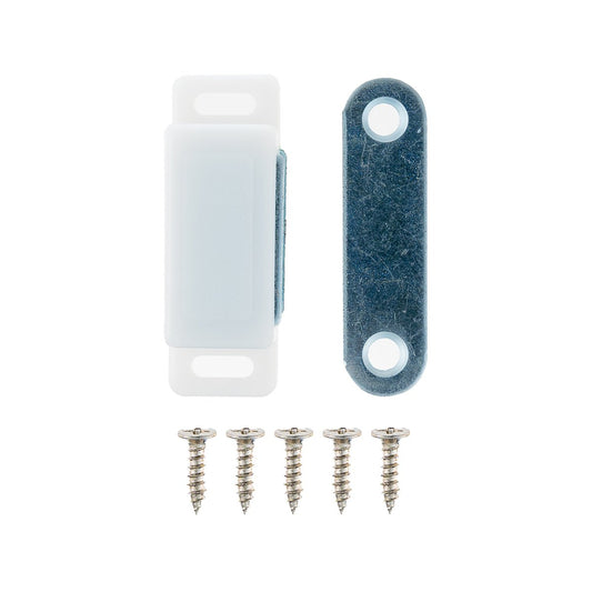 Taskmaster Magnetic Door Catches - 46mm - Plastic - Self Aligning - 20 Pack – view 2 - Auzzistore