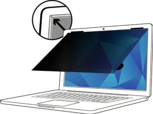 15.6 Laptop Privacy Filter - 3M Touch with COMPLY Flip Attach | Auzzi Store
