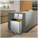 EKO 30L+30L Stainless steel Recycling Step Can – view 3