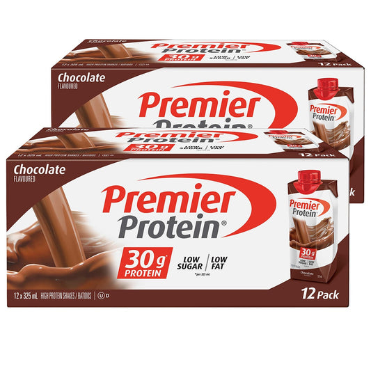 Premier Protein Chocolate Protein Shakes 24 x 325ml - Auzzistore
