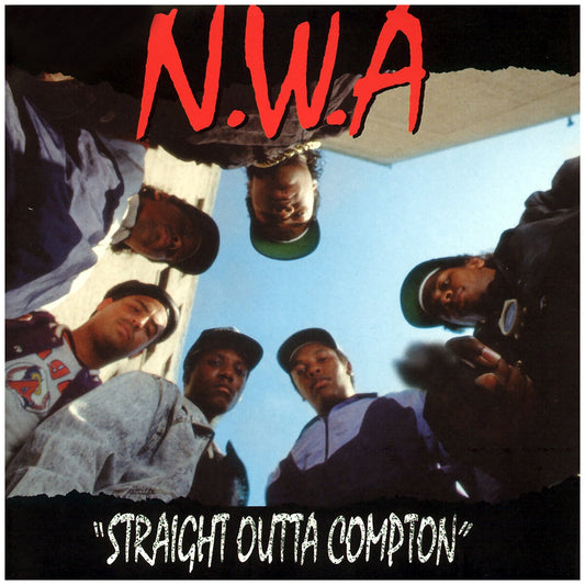 N.W.A. Straight Outta Compton Vinyl Album 180g with Download Card 310x50x310mm - Auzzistore