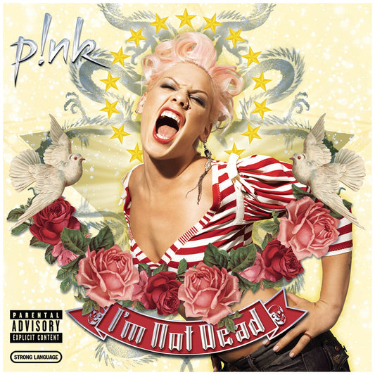 P!NK I'm Not Dead Vinyl Album 310x310 mm, RIAA Double Platinum, 0.5 kg - Auzzistore