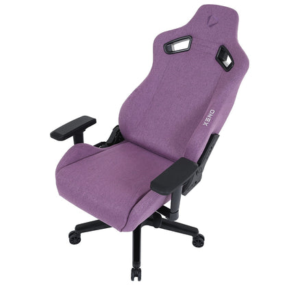 ONEX EV12 Fabric Edition Deep Purple Gaming Chair - Ergonomic Design, Lumbar Support, Adjustable Armrests