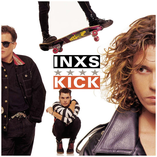 INXS Kick Vinyl Album 310x50x310mm, 0.5kg - Features New Sensation, Devil Inside - Auzzistore