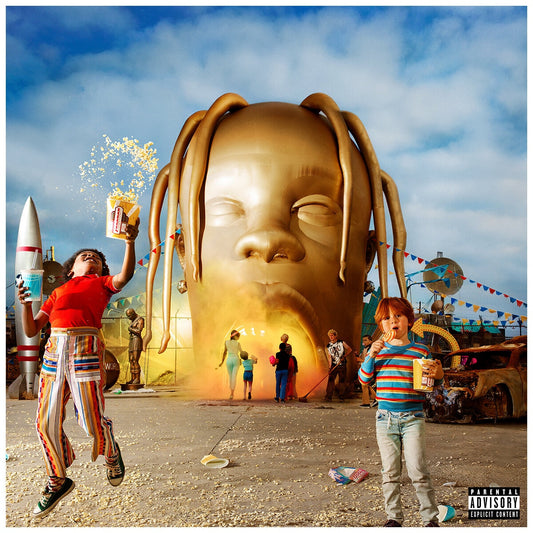 Travis Scott Astroworld Vinyl Album - W 310 x H 50 x D 310 mm, 0.5 kg - Auzzistore