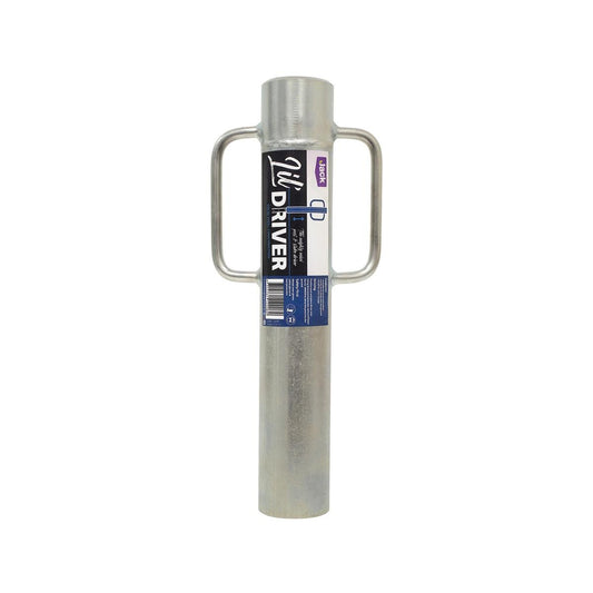 Jack Fencing Accessory Lil Driver Post and Stake - 60mm x 350mm - Steel - Auzzistore