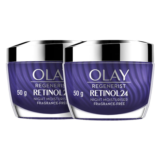 Olay Regenerist Retinol24 Night Moisturiser 2 x 50g – view 2