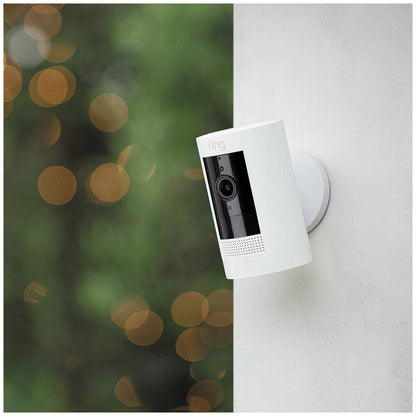 Ring Stick Up Cam Battery 3 Pack (White) + Spotlight Cam Plus Battery (White)