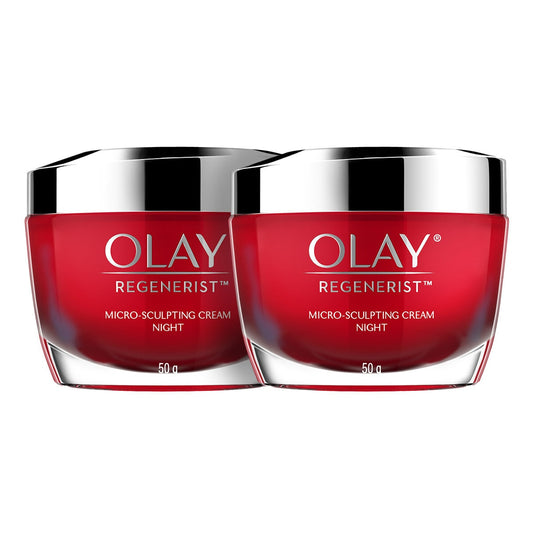 Olay Regenerist Micro-sculpting Night Cream 2 x 50g – view 2